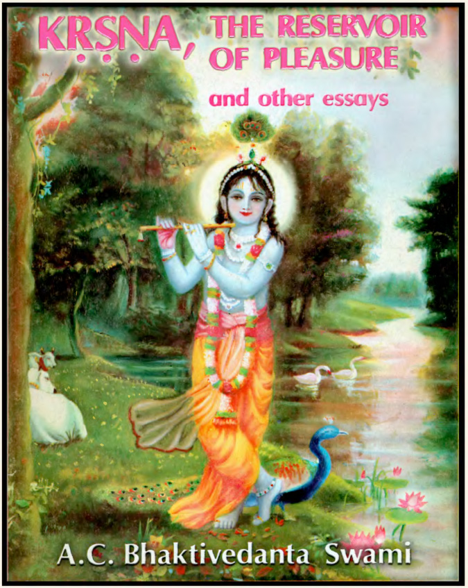 Kṛṣṇa, the Reservoir of Pleasure book cover