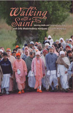 Walking with a Saint — 2008 book cover
