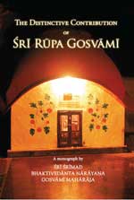 The Distinctive Contribution of Śrī Rūpa Gosvāmī book cover
