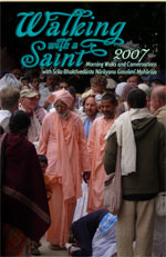 Walking with a Saint — 2007 book cover
